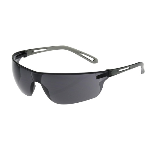 [EP-250-09-0021] Bouton® Optical Zenon Z-Lyte™ Rimless Safety Glasses with Gray Temple, Gray Lens and  Anti-Scratch / Anti-Fog Coating