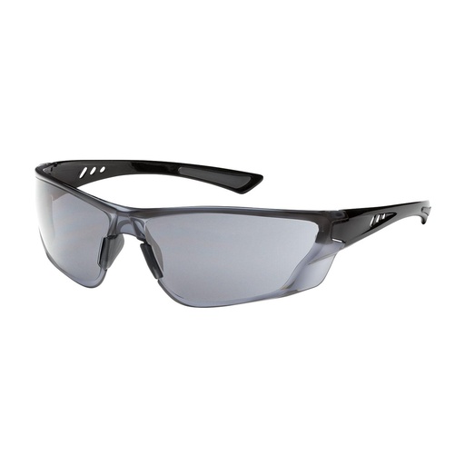 [EP-250-32-0551] Bouton® Optical Recon™ Rimless Safety Glasses with Gloss Black Temple, Light Gray Lens and FogLess® 3Sixty™ Coating