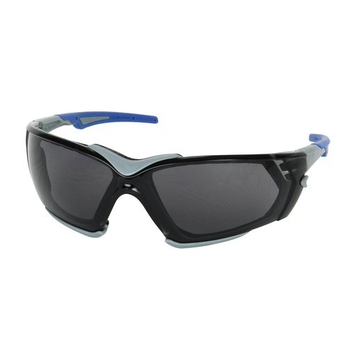 [EP-250-54-0021] Bouton® Optical Fortify™ Rimless Safety Glasses with Gray Frame, Gray Lens, Foam Padding and Anti-Scratch / Anti-Fog Coating
