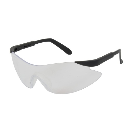 [EP-250-92-0020] Bouton® Optical Wilco™ Rimless Safety Glasses with Black Temple, Clear Lens and Anti-Scratch / Anti-Fog Coating