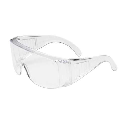 [EP-250-99-0900] Bouton® Optical The Scout™ OTG Rimless Safety Glasses with Clear Temple, Clear Lens and Anti-Scratch Coating