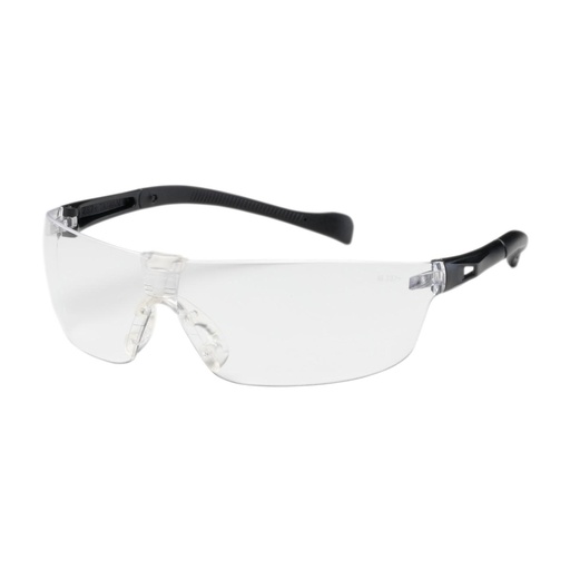 [EP-250-MT-10070] Bouton® Optical Monteray II™ Rimless Safety Glasses with Black Temple, Clear Lens and Anti-Scratch Coating