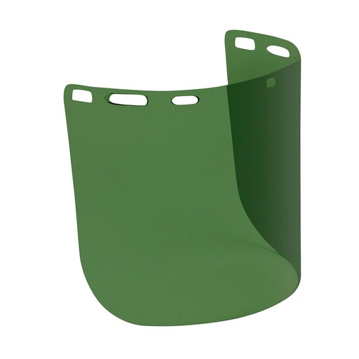 [EP-251-01-7311] Bouton® Optical  Polycarbonate Safety Visor 0.078" - Medium Green Tint