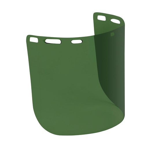 [EP-251-01-7312] Bouton® Optical  Polycarbonate Safety Visor 0.078" - Dark Green Tint