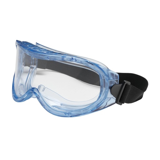 [EP-251-5300-400] Bouton® Optical Contempo™ Indirect Vent Goggle with Light Blue Body, Clear Lens and Anti-Scratch / Anti-Fog Coating