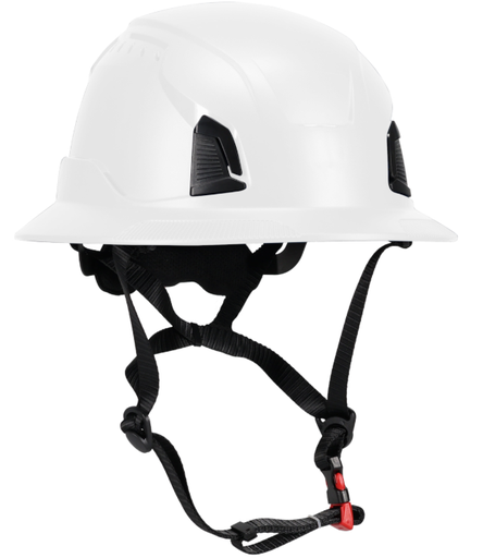 [HF-280-HP1491RM-FB] PIP® Traverse™ FB Full Brim, Non-Vented, Industrial Climbing Helmet with Mips®